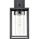 Ellway 1 Light 20 inch Textured Black Outdoor Wall Sconce
